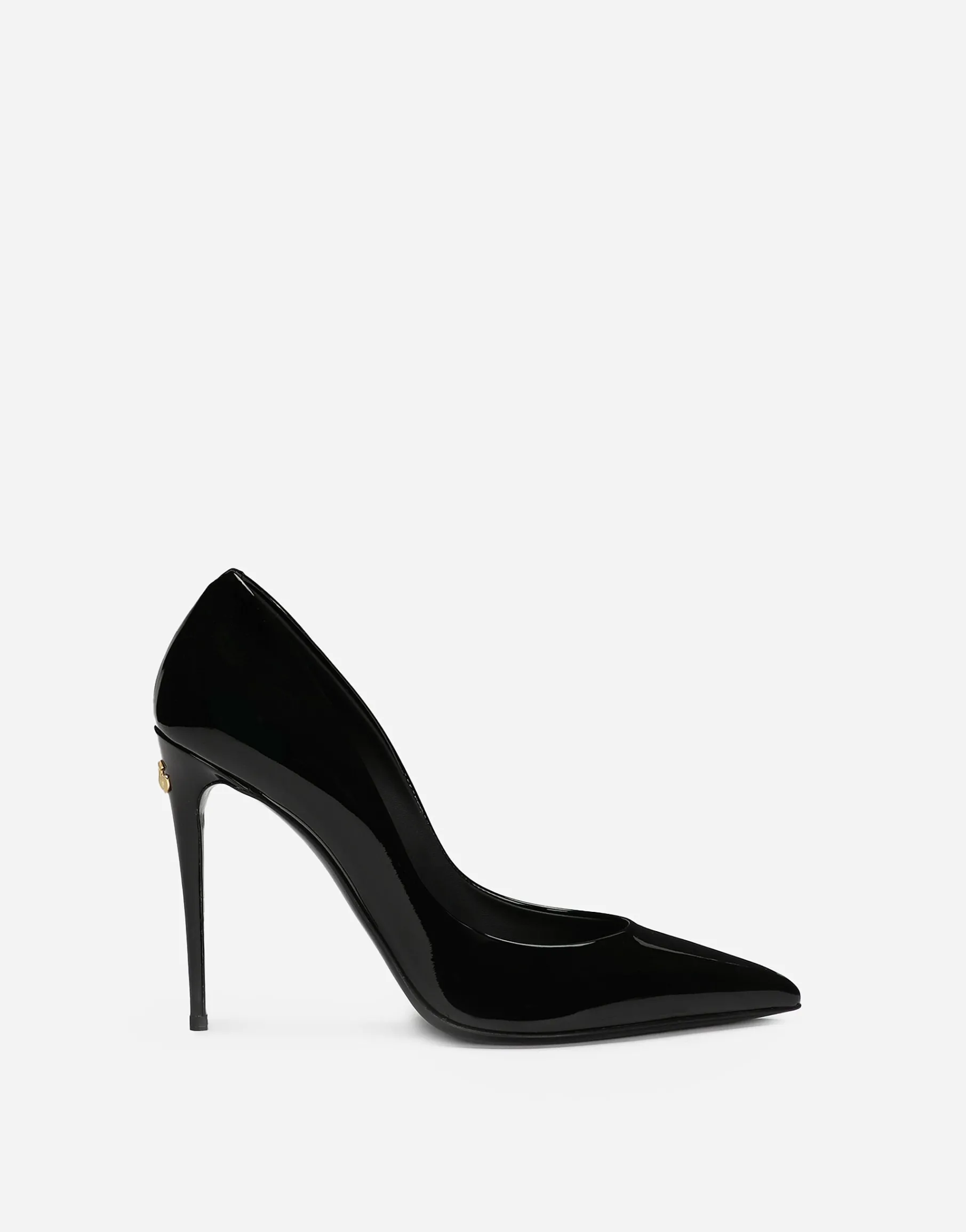 Patent leather pumps