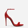 Patent leather sandals
