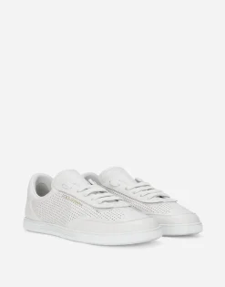Perforated calfskin Saint Tropez sneakers