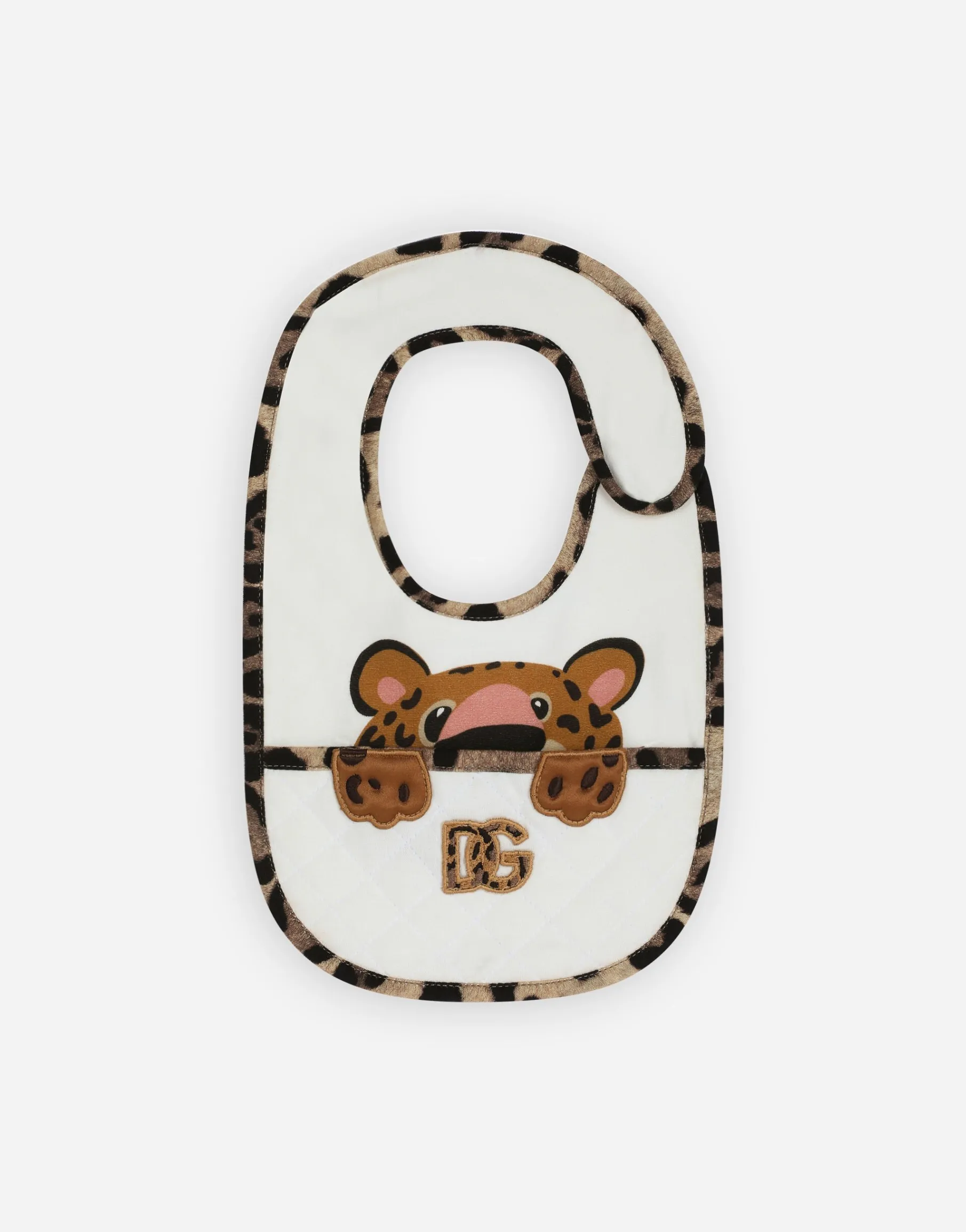 3-piece gift set in baby leopard-print jersey