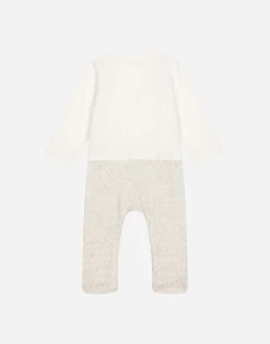 3-piece gift set in jersey with all-over logo print