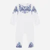 3-piece gift set in majolica-print jersey