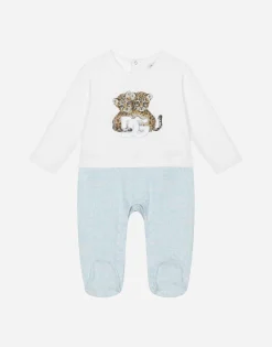 3-piece gift set with all-over logo print