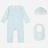 3-piece gift set with DG logo print
