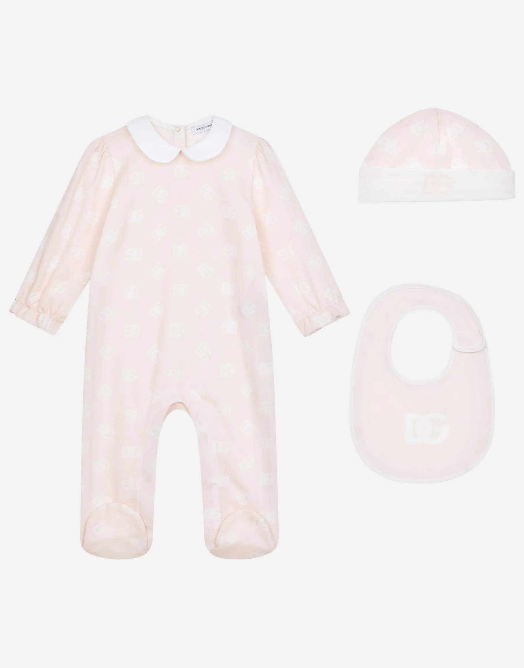 3-piece jersey gift set with DG-logo print