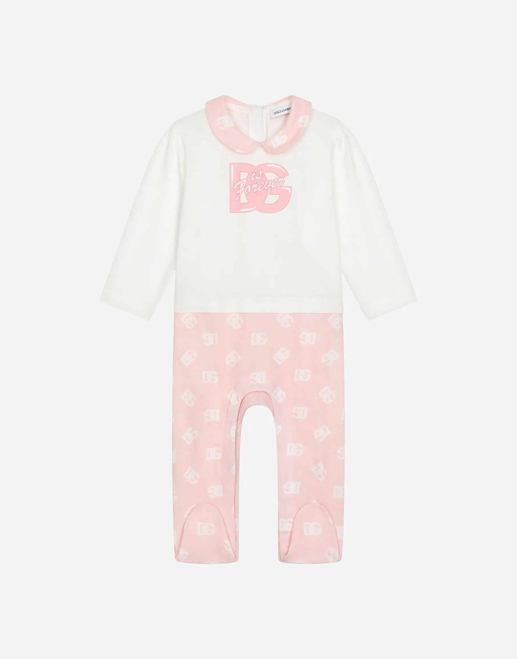 3-piece jersey gift set with all-over logo print