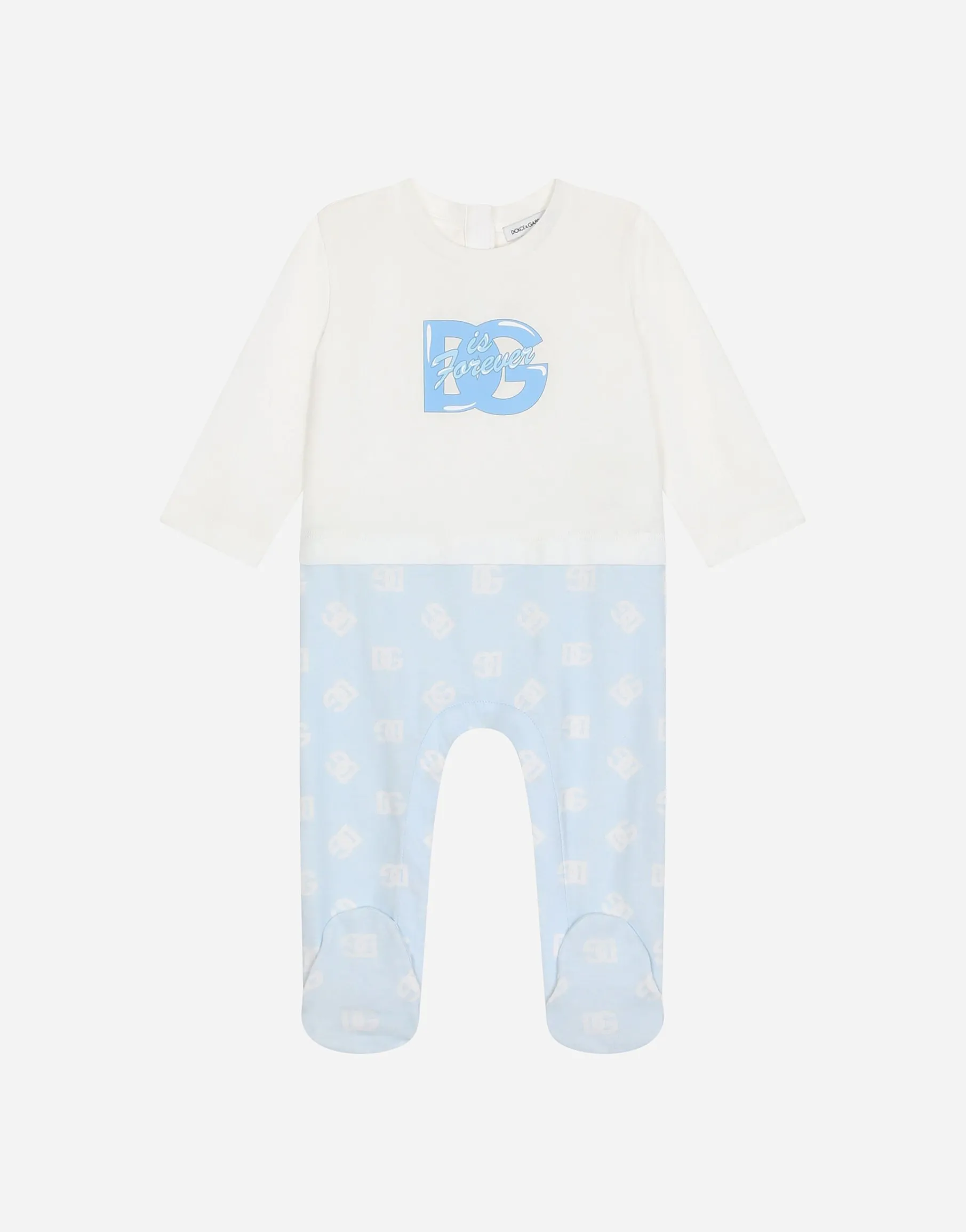 3-piece jersey gift set with all-over logo print