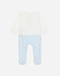 3-piece jersey gift set with all-over logo print