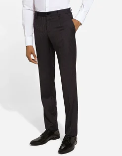 Pinstripe double-breasted Martini-fit suit