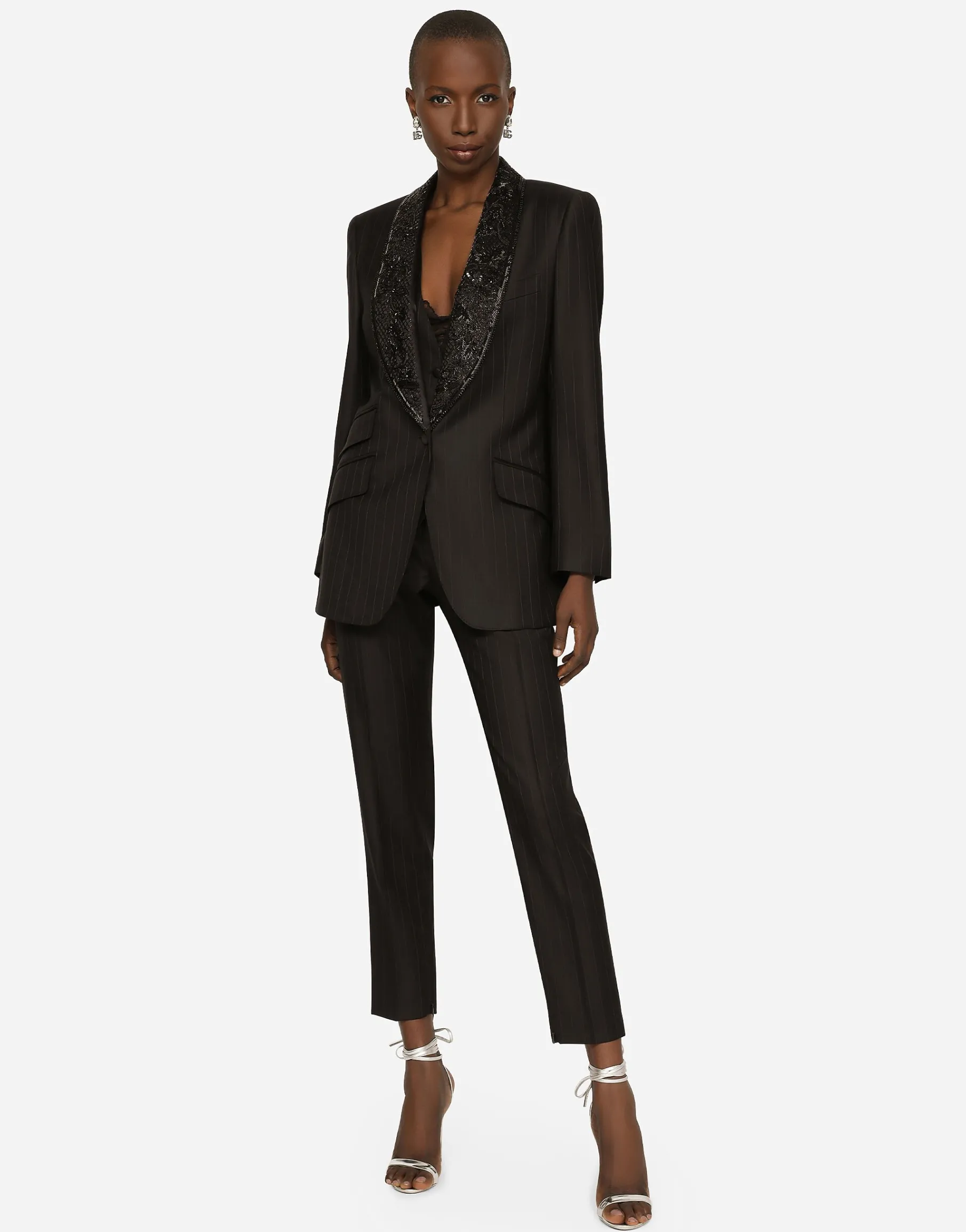 Pinstripe pants