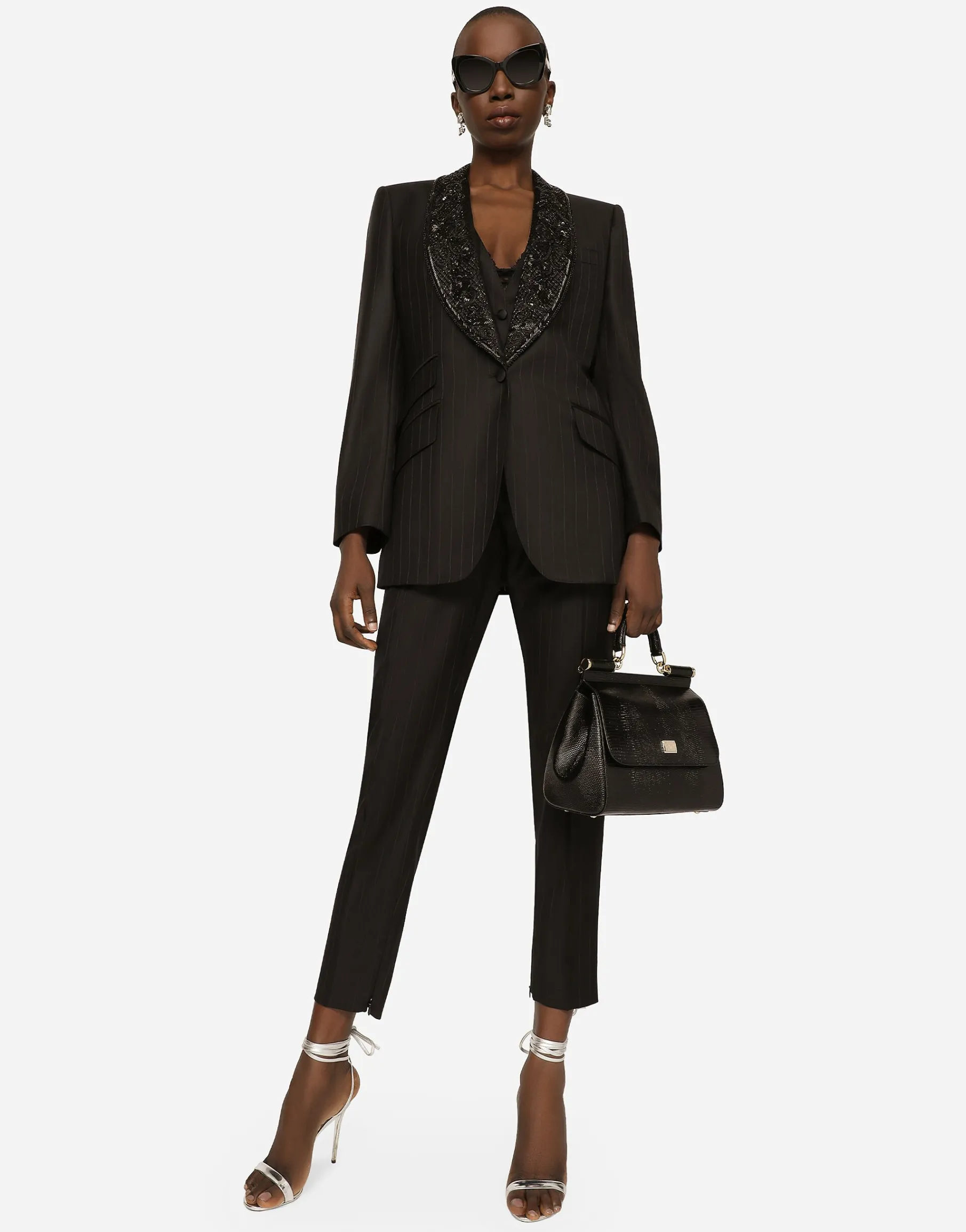 Pinstripe pants
