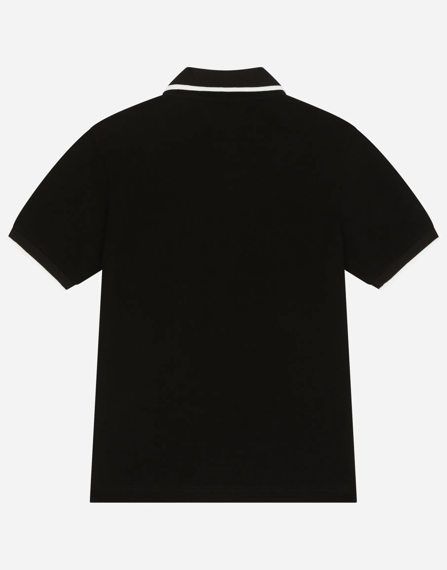 Piqué polo-shirt with DG logo embroidery