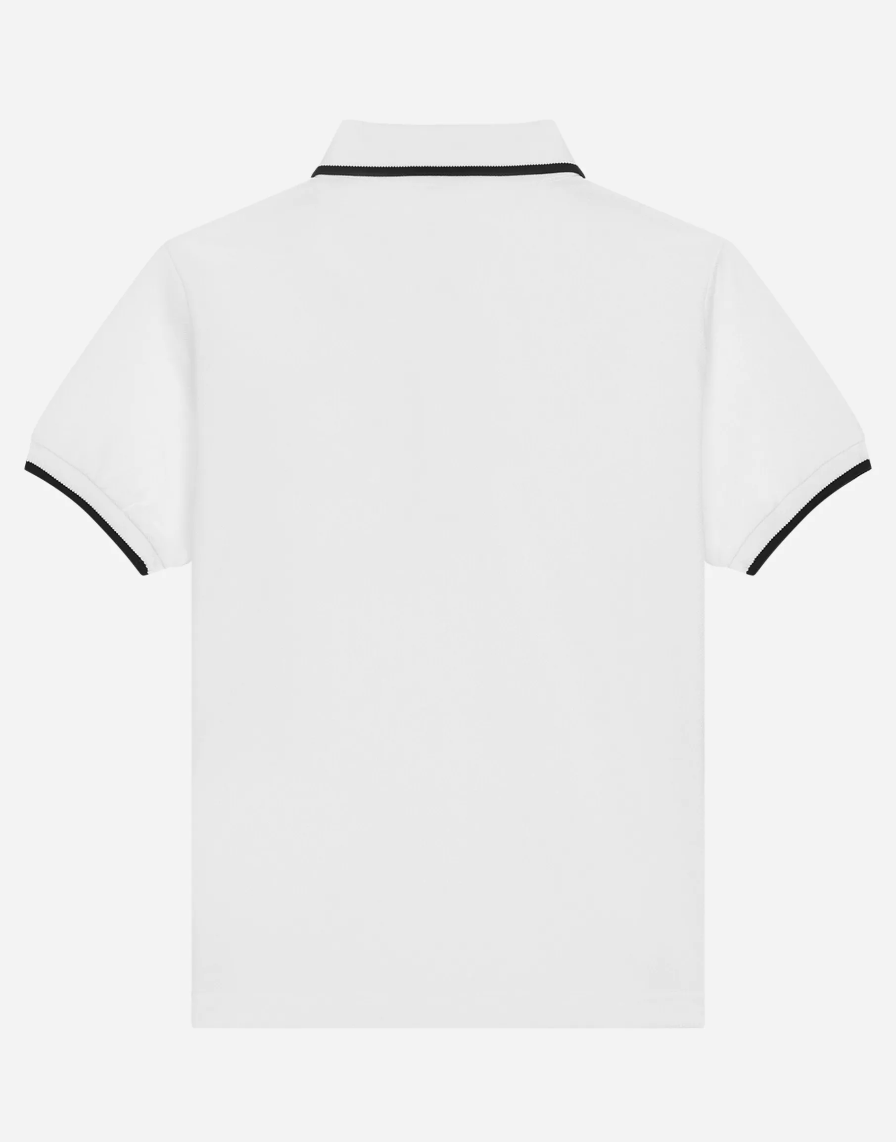 Piqué polo-shirt with DG logo embroidery