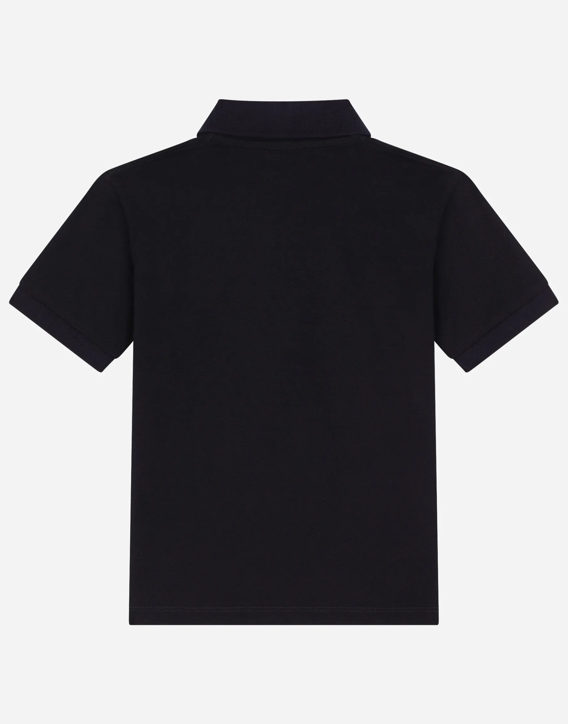 Piqué polo-shirt with logo tag