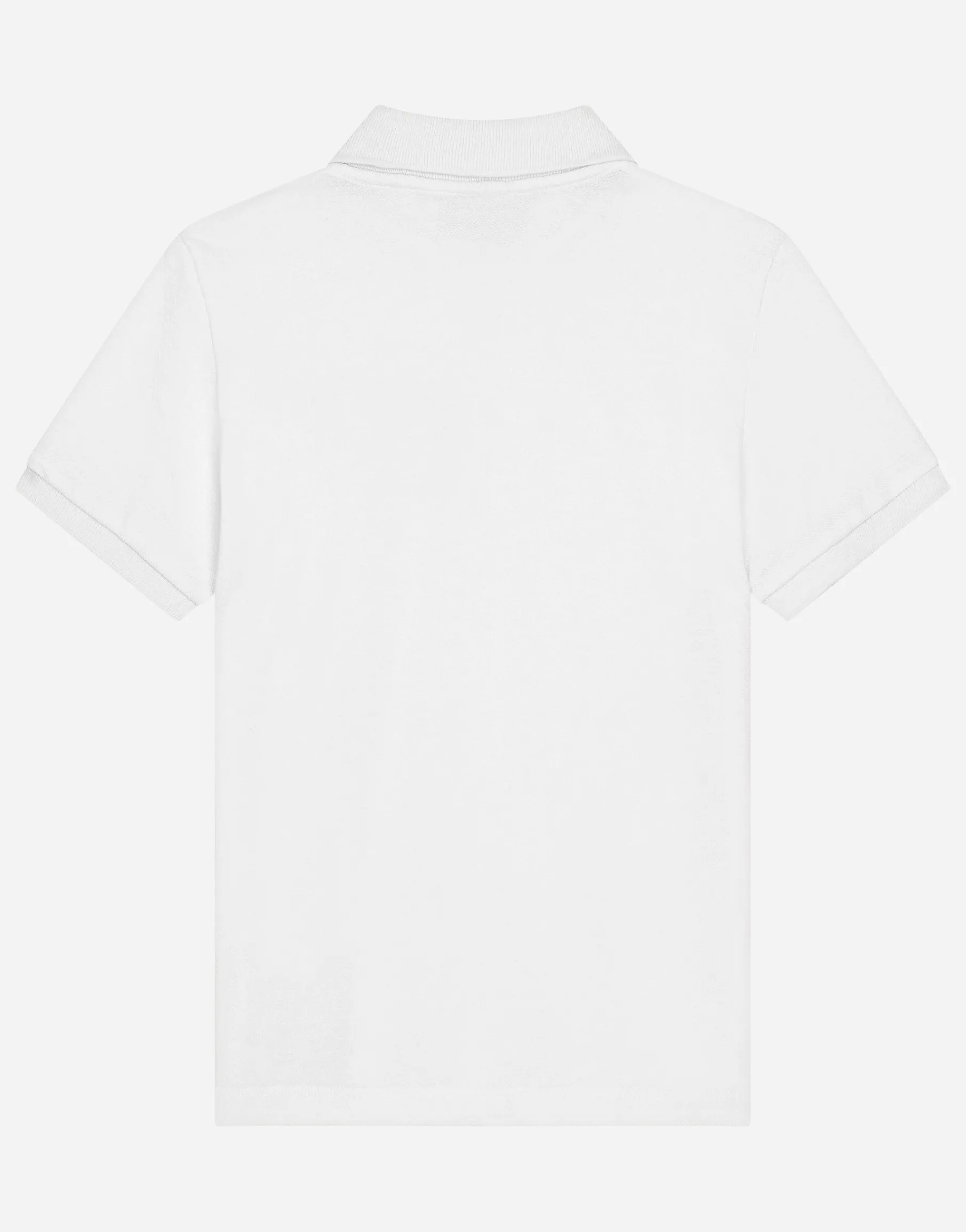 Piqué polo-shirt with logo tag