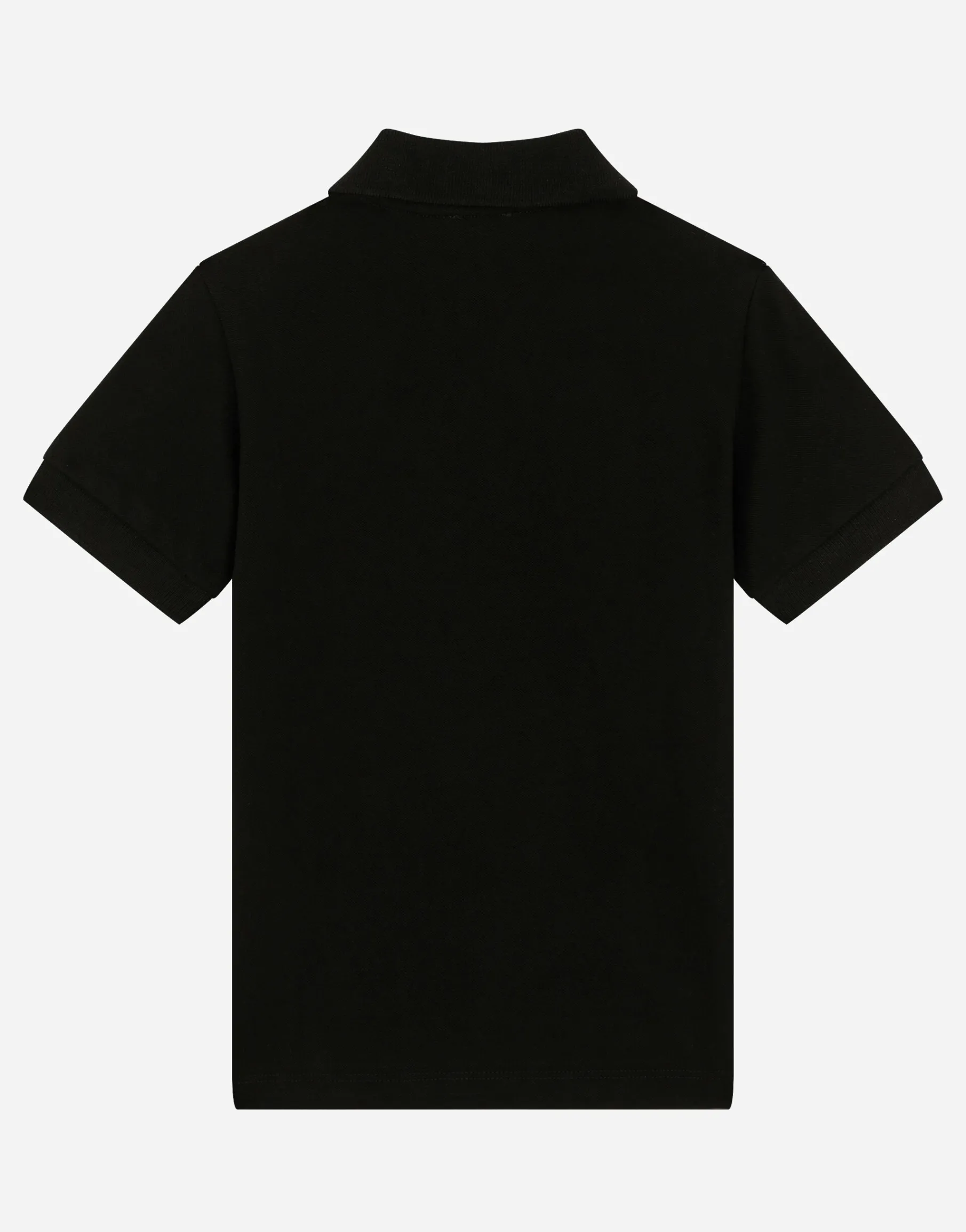 Piqué polo-shirt with logo tag