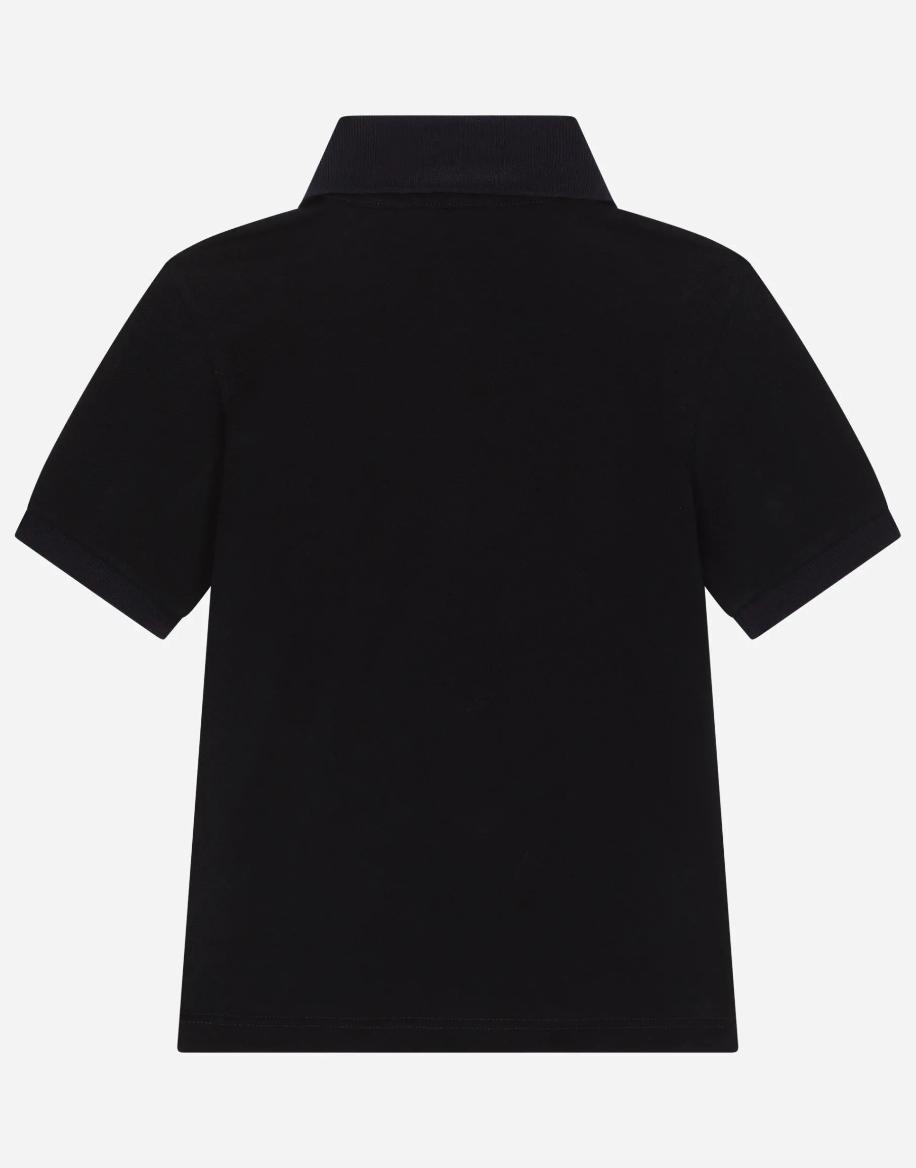 Piqué polo-shirt with logo tag