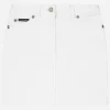 5-pocket denim miniskirt