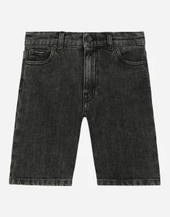 5-pocket denim shorts