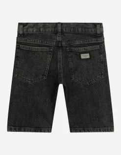 5-pocket denim shorts
