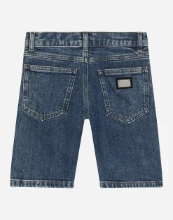 5-pocket denim shorts