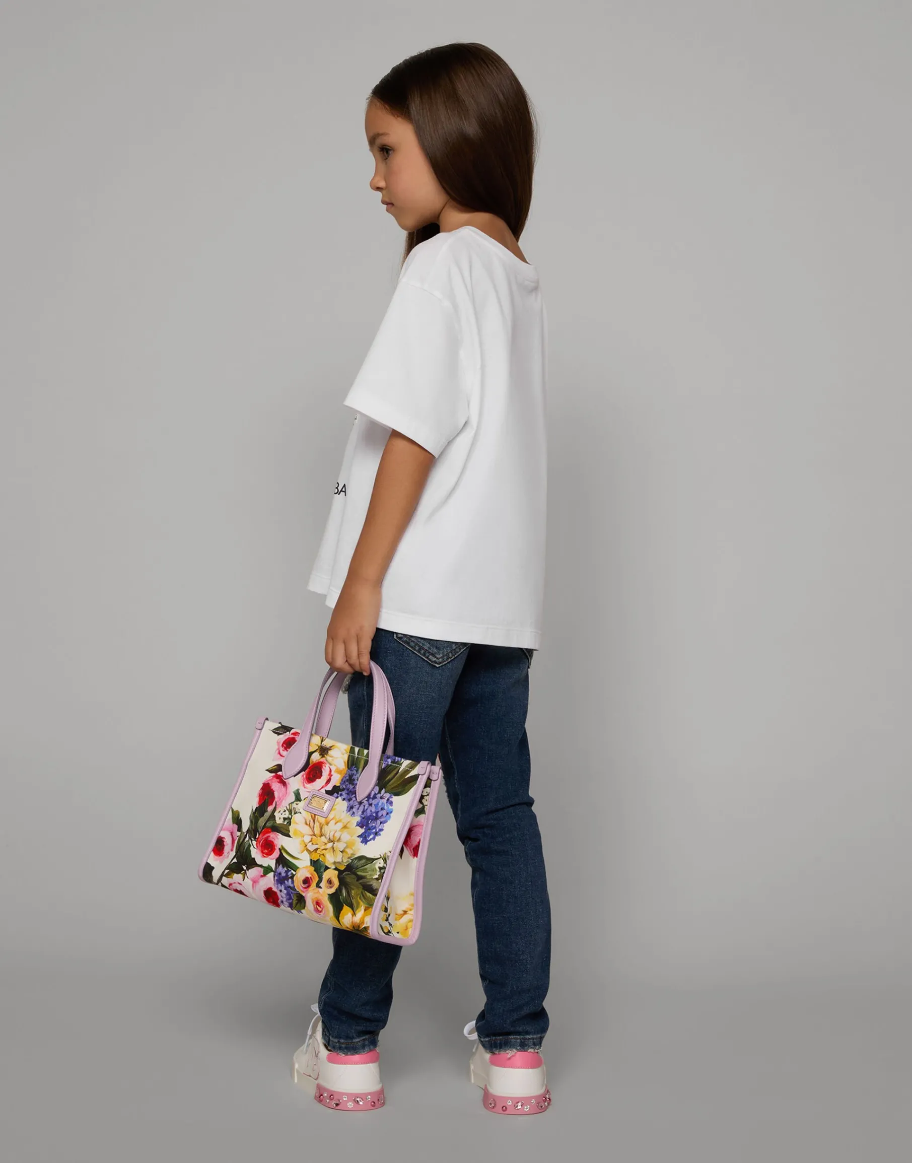 5-pocket treated denim jeans