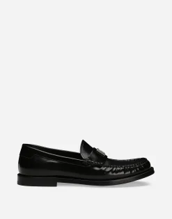 Polished calfskin loafers