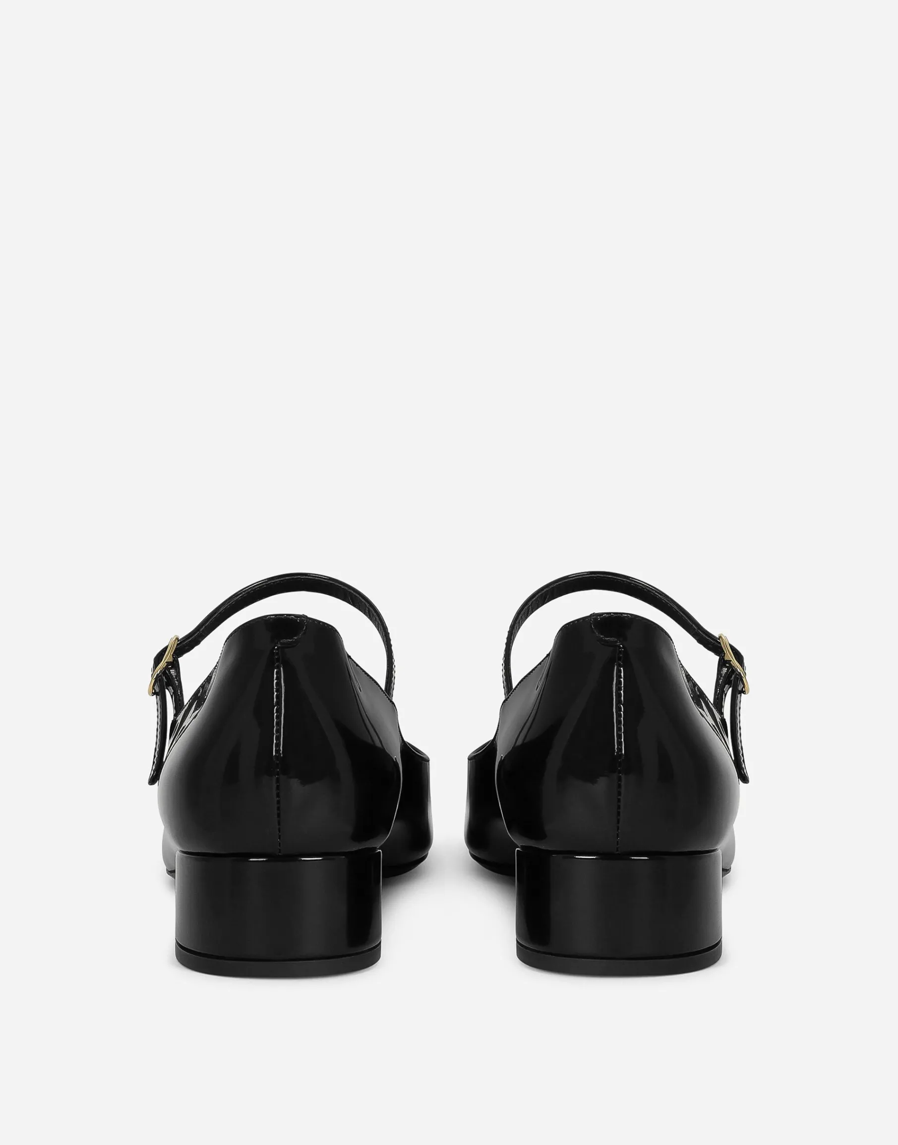 Polished calfskin Mary Janes