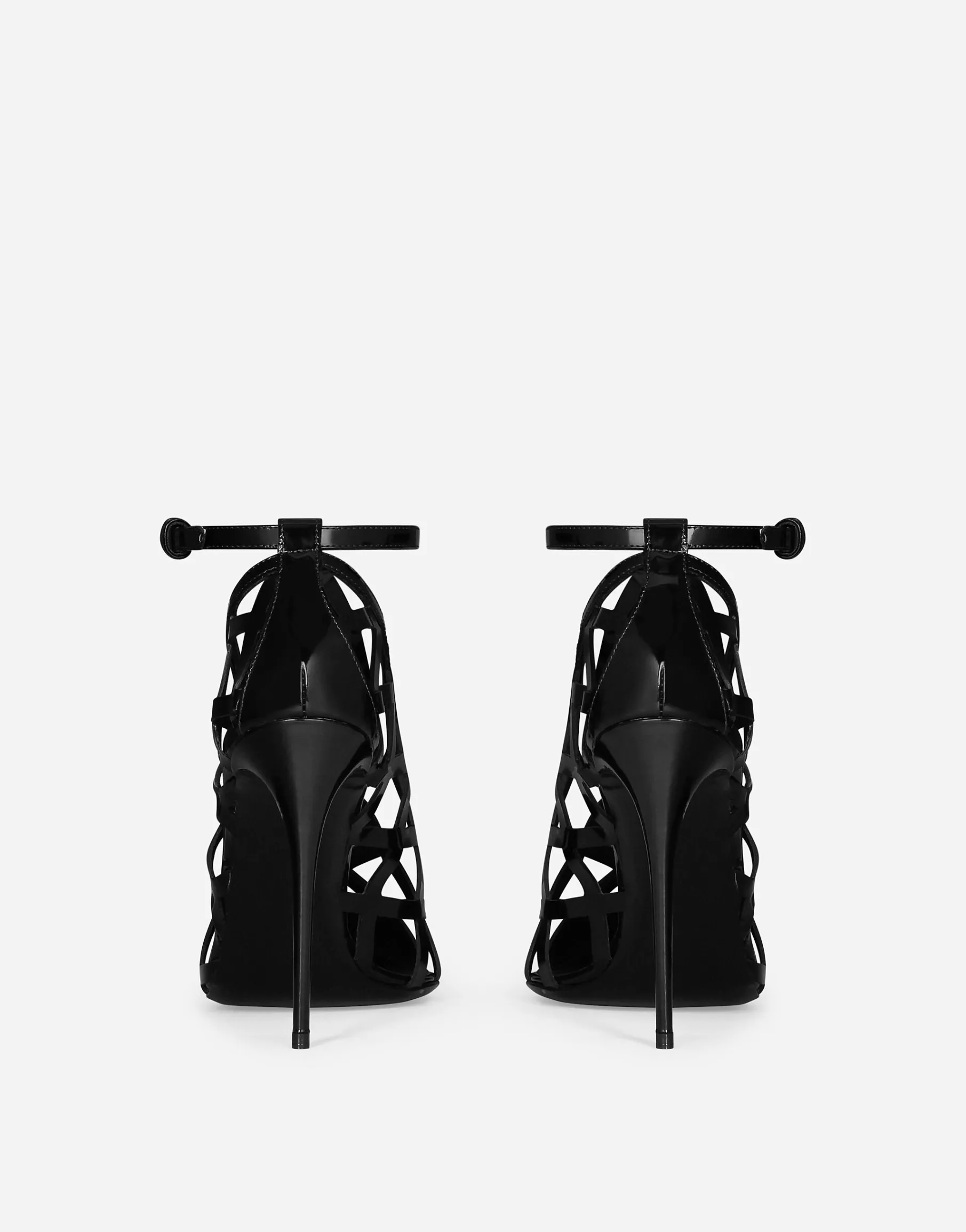 Polished calfskin pumps