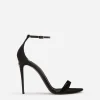 Polished calfskin sandals