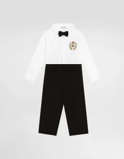 Poplin and jersey co-ord set