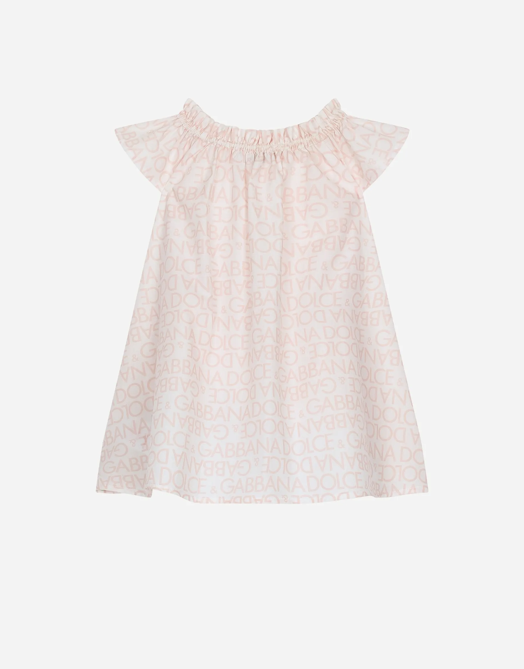 Poplin dress with bloomers