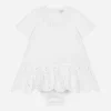 Poplin dress with DG logo