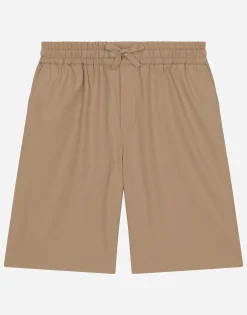 Poplin shorts with DG logo