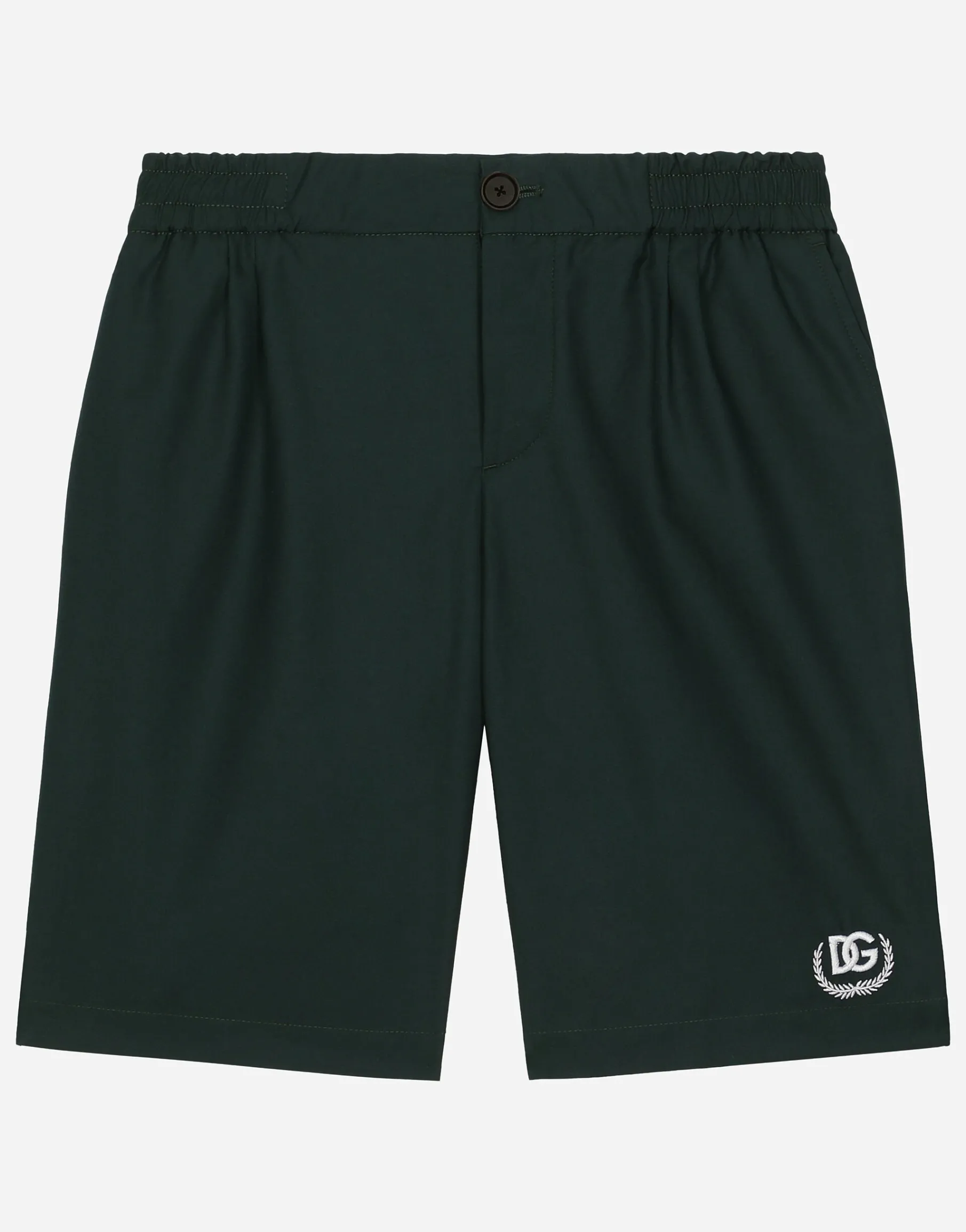 Poplin shorts with DG logo