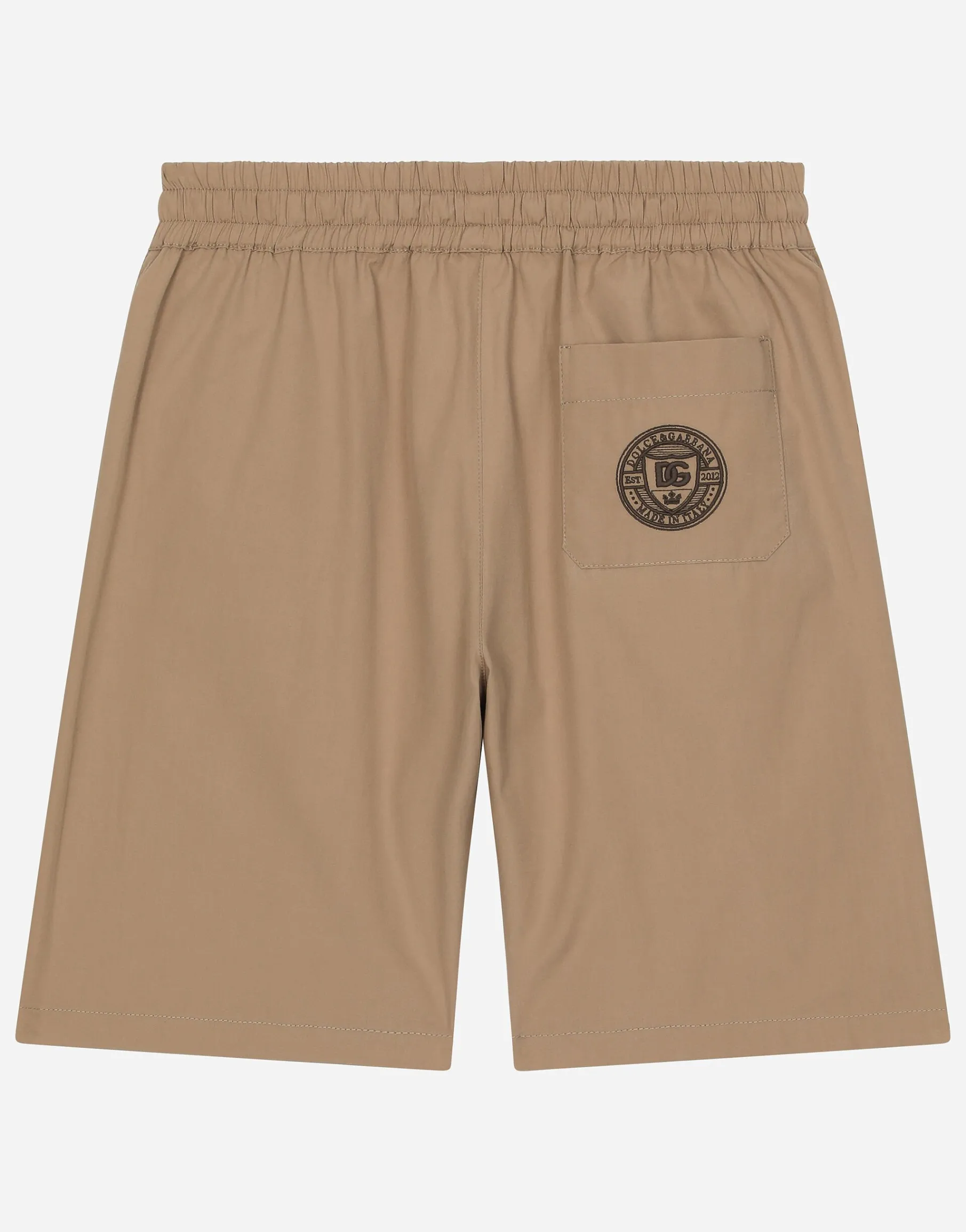 Poplin shorts with DG logo