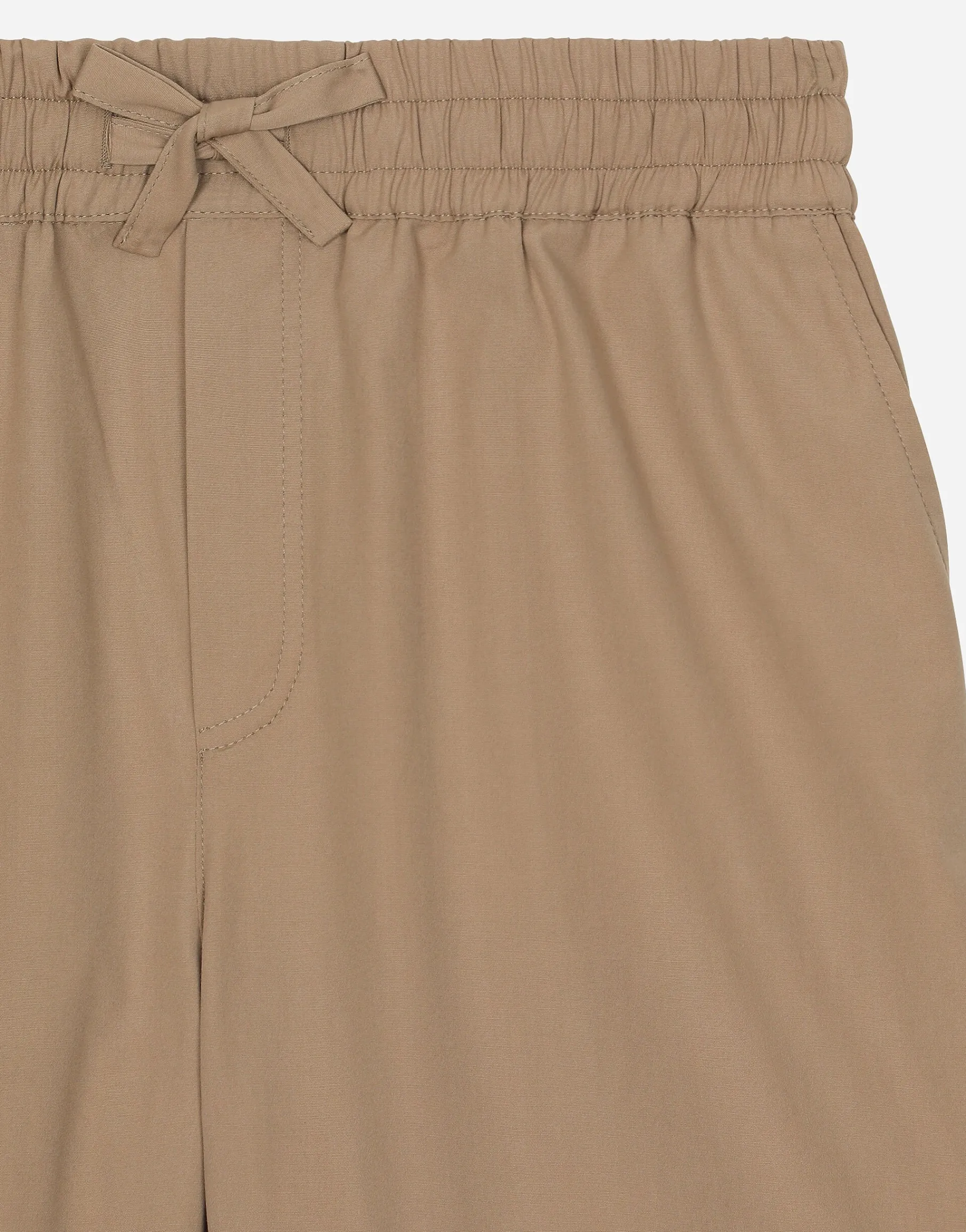 Poplin shorts with DG logo