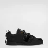 Portofino sneakers in calfskin and patent leather