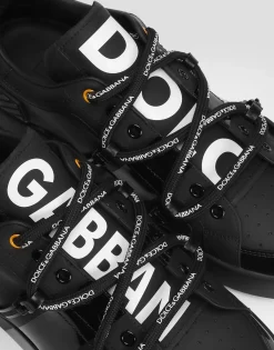 Portofino sneakers in calfskin and patent leather