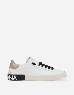 Portofino vintage calfskin sneakers