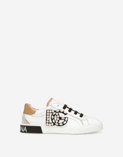 Portofino vintage calfskin sneakers