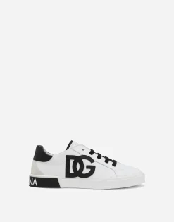 Portofino vintage calfskin sneakers