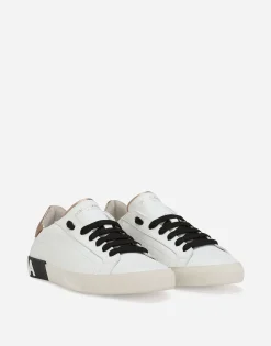 Portofino vintage calfskin sneakers