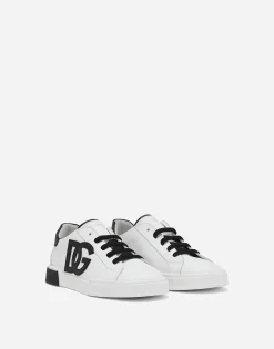 Portofino vintage calfskin sneakers
