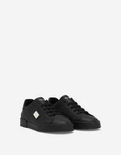 Portofino vintage calfskin sneakers