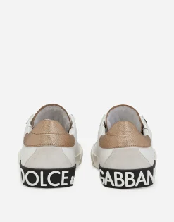 Portofino vintage calfskin sneakers