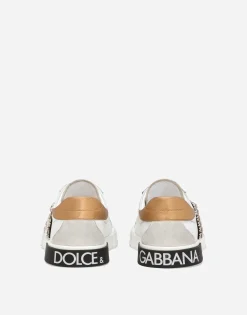 Portofino vintage calfskin sneakers
