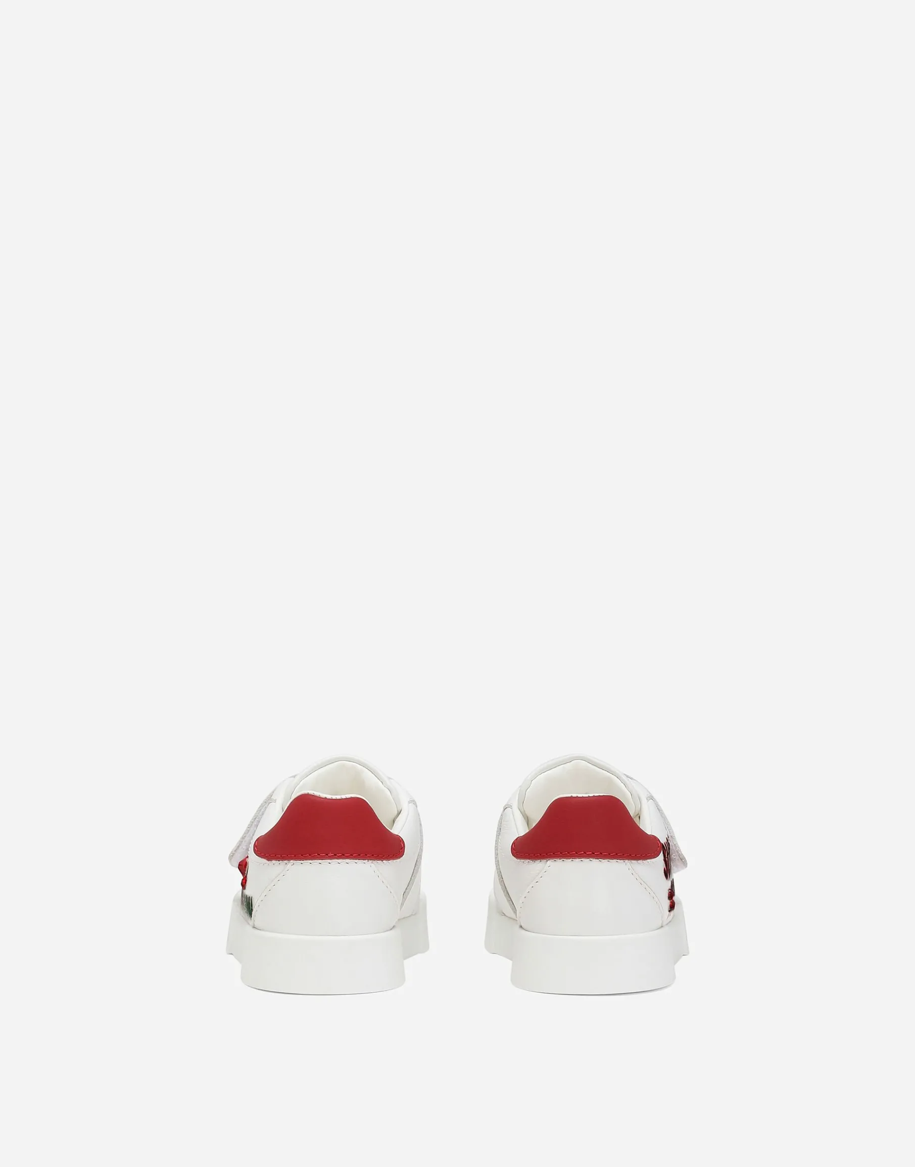 Printed calfskin Portofino sneakers