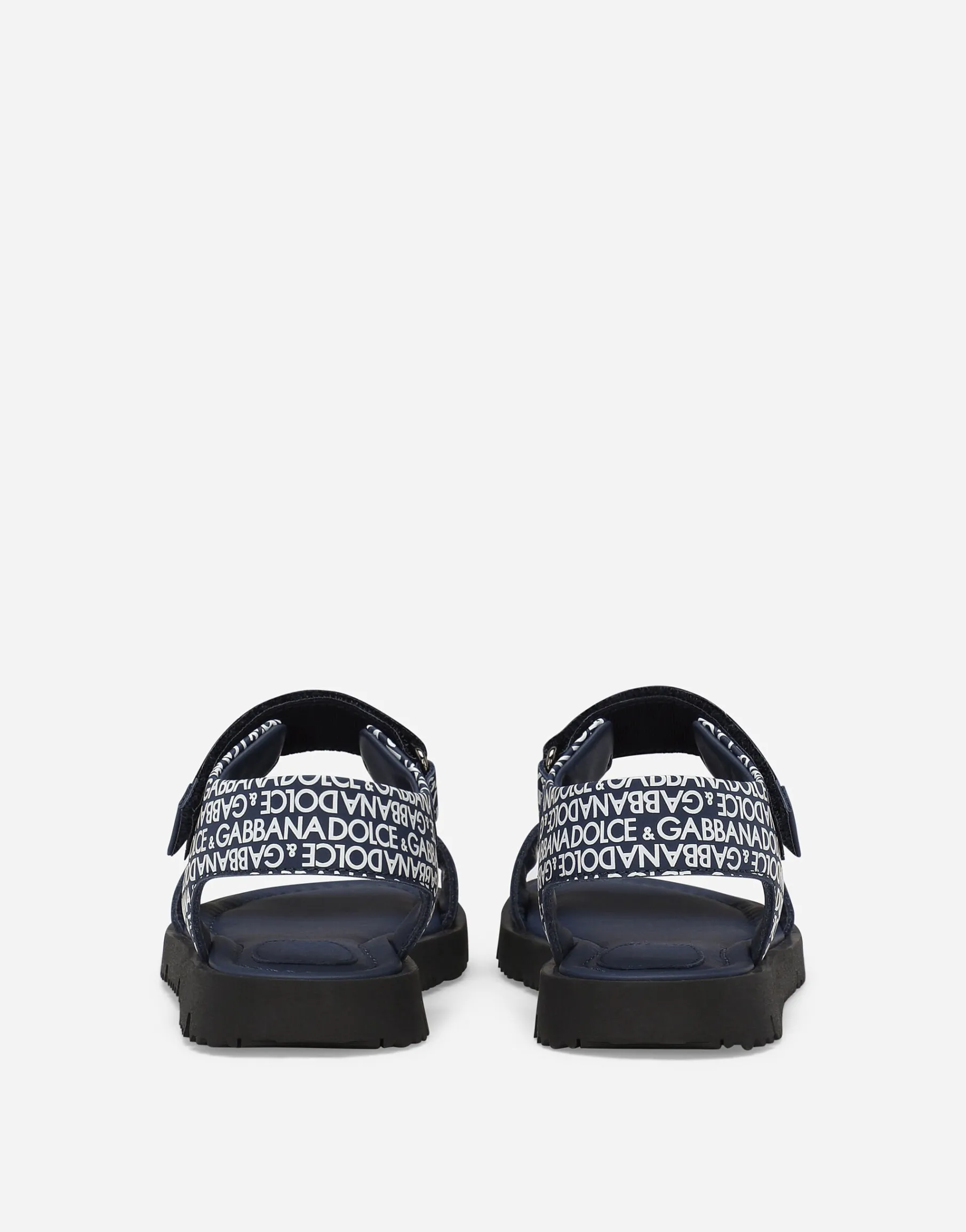 Printed calfskin sandals