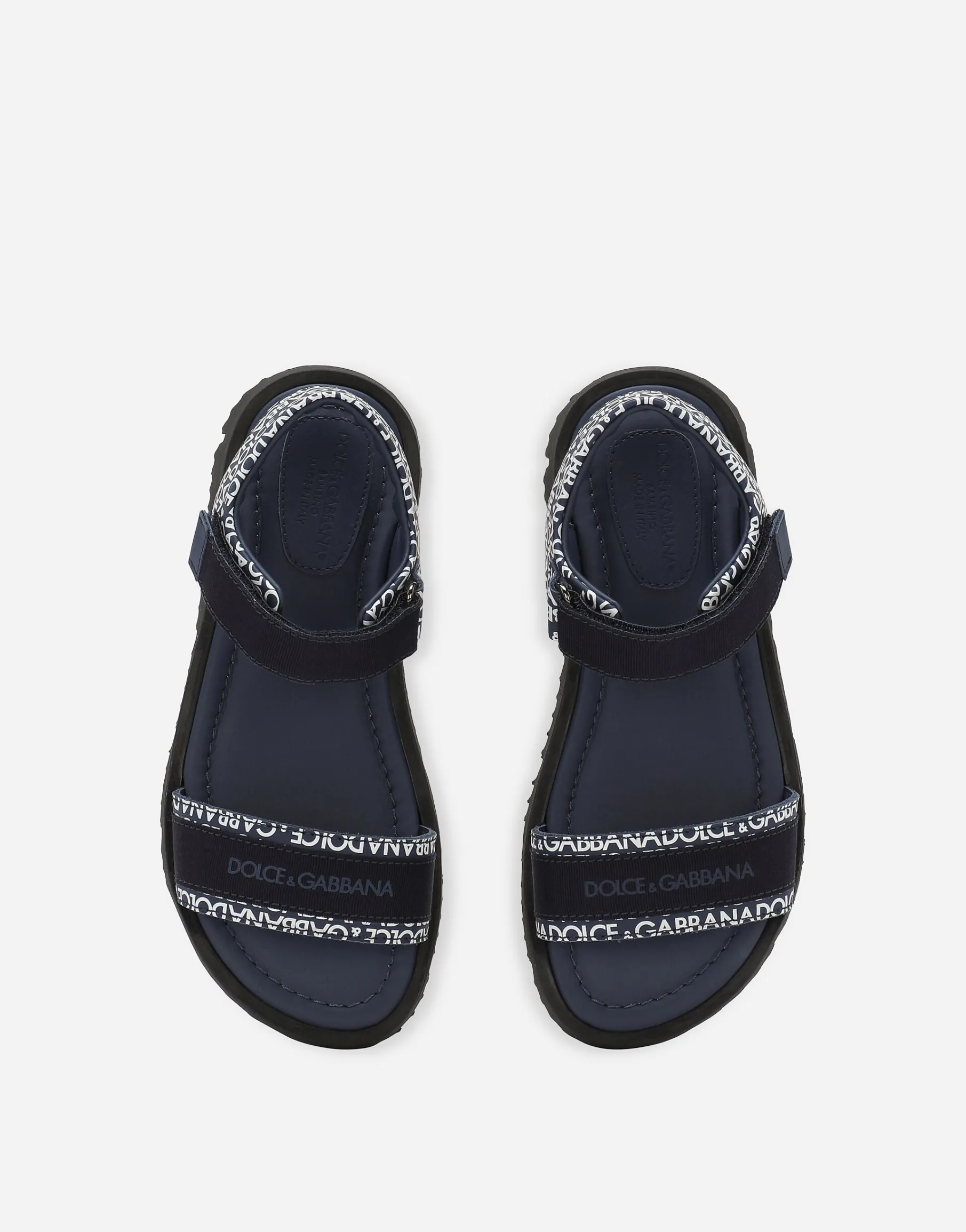 Printed calfskin sandals
